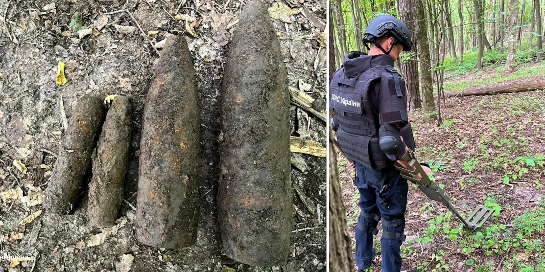Піротехніки знищили снаряди часів Другої світової війни на Дубенщині