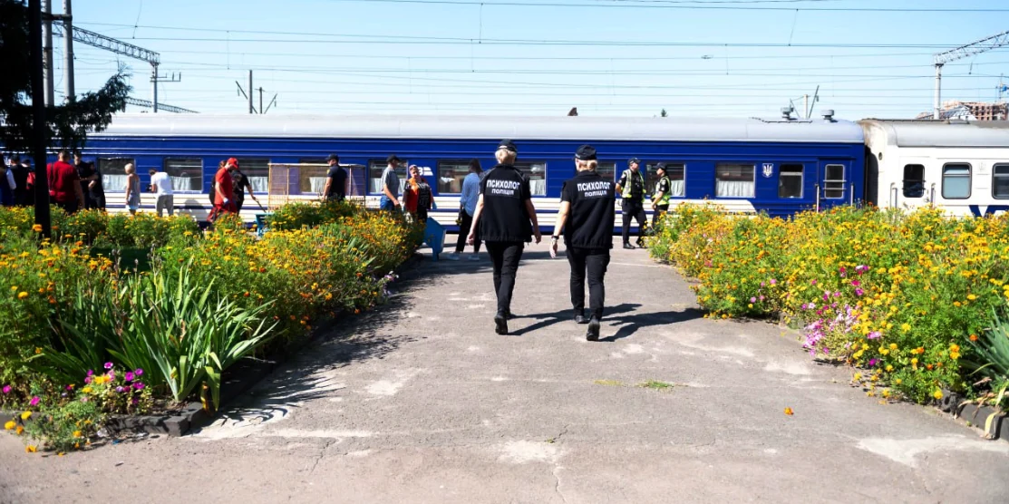 На Рівненщину прибув черговий евакуаційний потяг