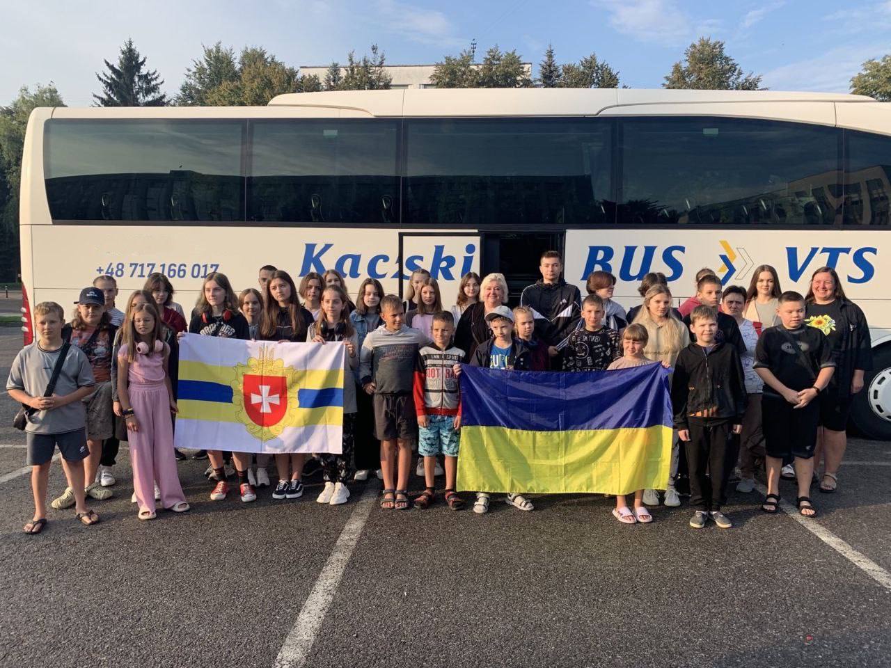 Діти військових з Рівненщини оздоровлюються в Польщі