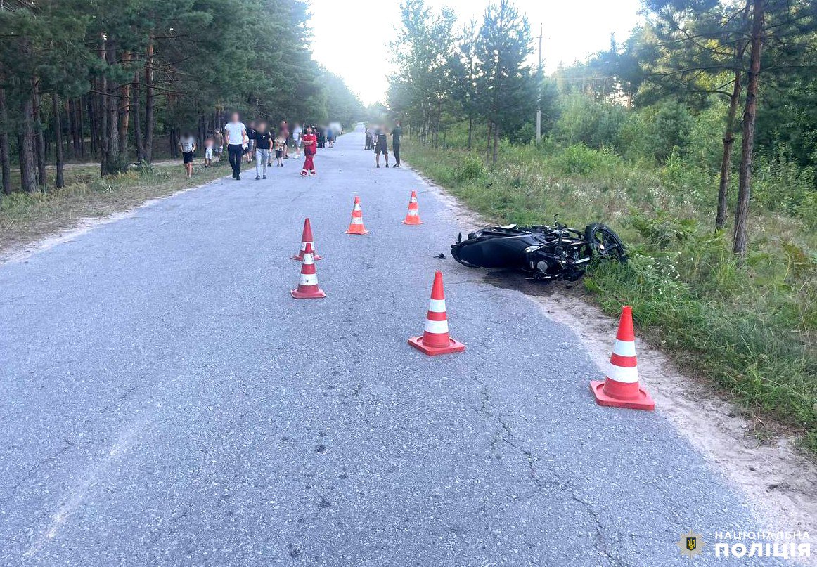 Загинув мотоцикліст у Рівненському районі