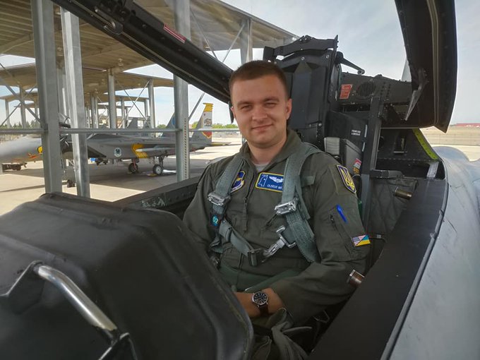 Загинув пілот Ф-16 Олексій Месь 