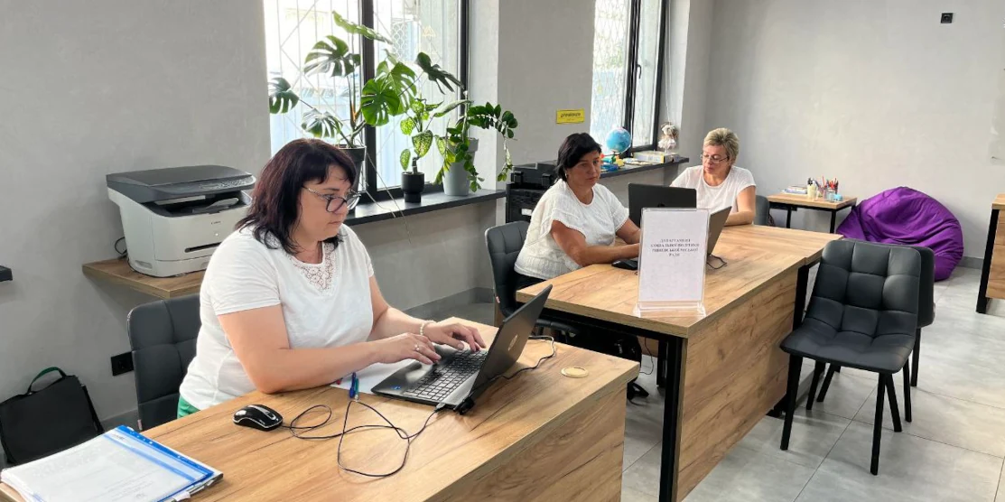 У Рівному відновлено роботу працівників на віддалених робочих місцях в «Центрі  Життєстійкості»