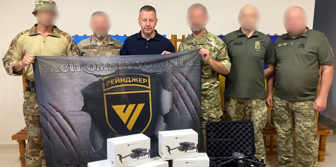 Дрони й системи “Starlink” трьом підрозділам ЗСУ передано від Рівного