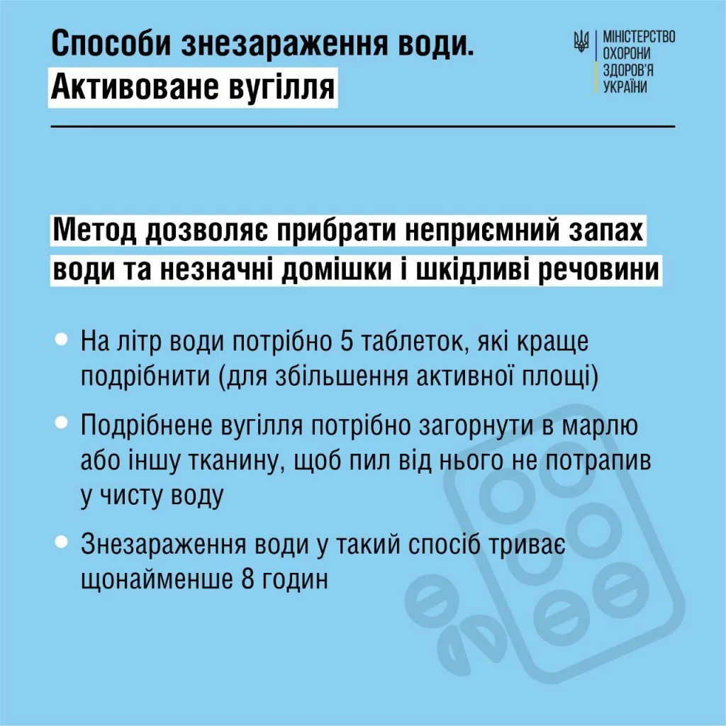 Способи знезараження води. Інфографіка - фото 3
