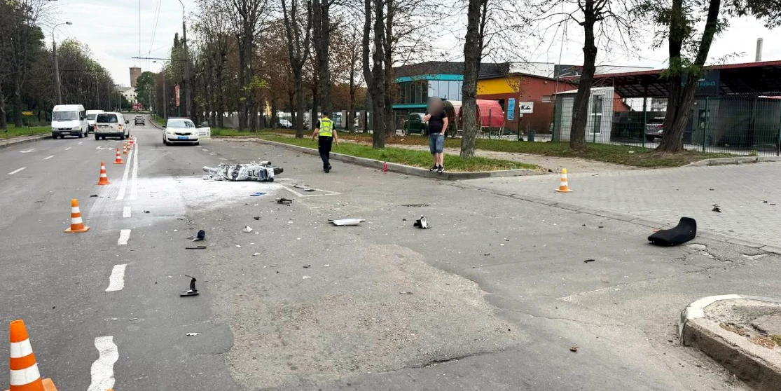 Після ДТП у Рівному мотоцикліст у тяжкому стані перебуває в реанімації