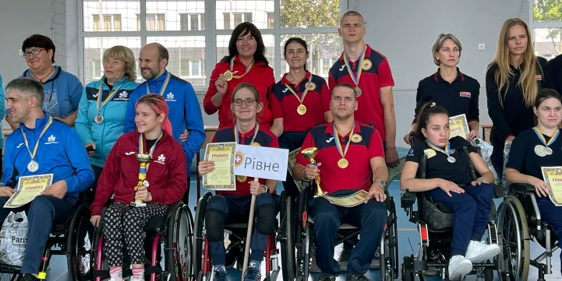 Перемогу на відкритому Кубку Закарпаття з бочча здобули рівненські спортсмени