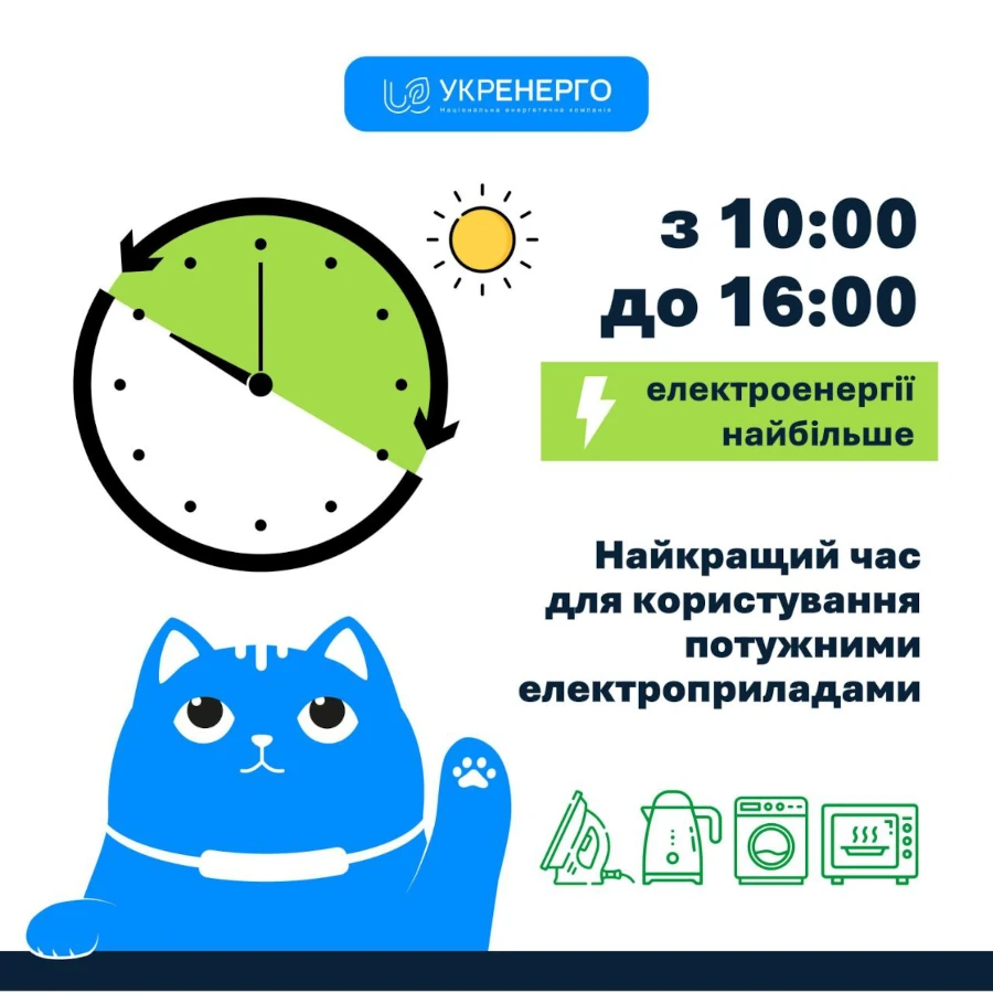 Укренерго закликає економити енергію. Коли вмикати потужні прилади - фото 1