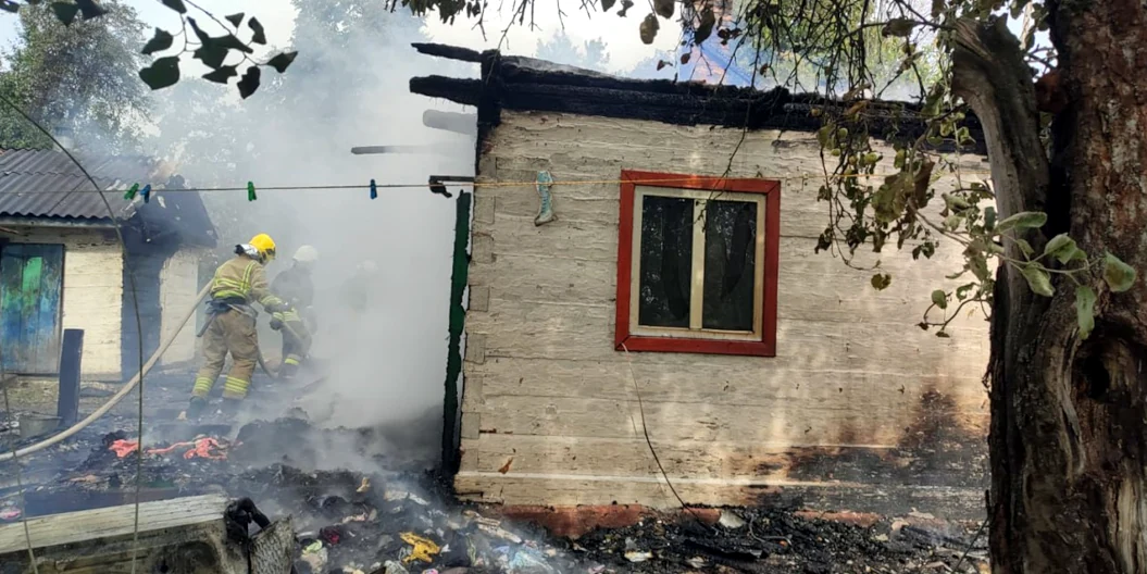 Приватне господарство горіло у Рівненському районі