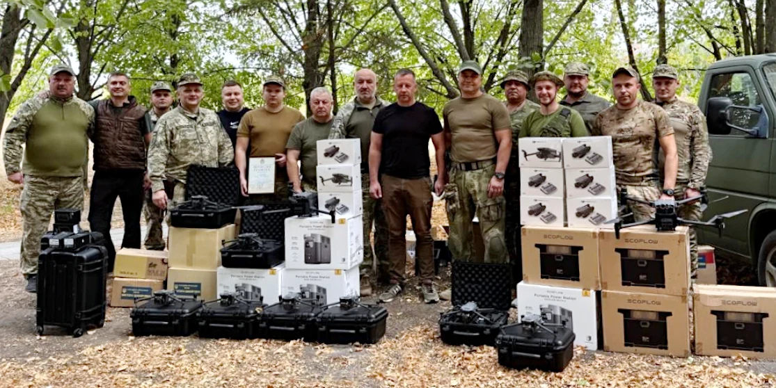 На фронт для рівнян, які боронять країну на Харківському напрямку, передали допомогу
