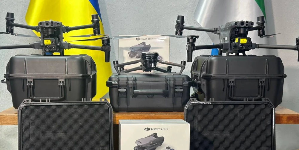 Понад півсотні дронів від Рівного передано 14-ом військовим частинам