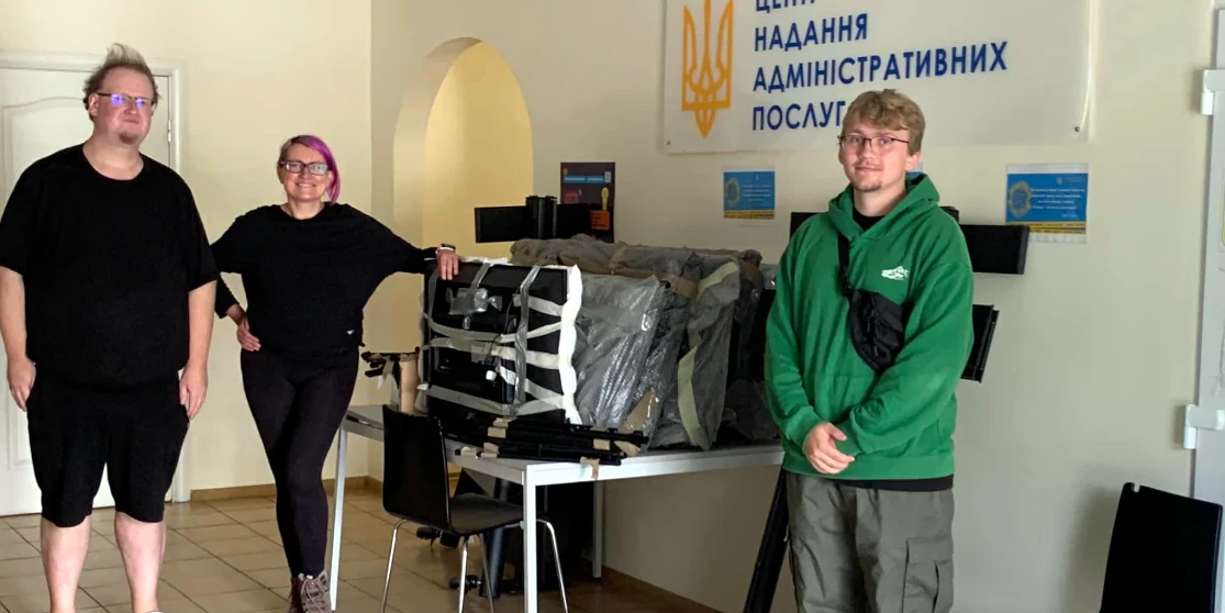 Подарунки з Фінляндії отримала Привільненська громада