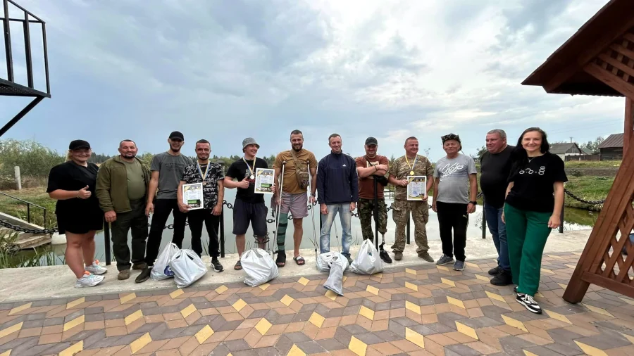 Перший відкритий турнір з риболовлі серед ветеранів провели на Сарненщині - фото 3