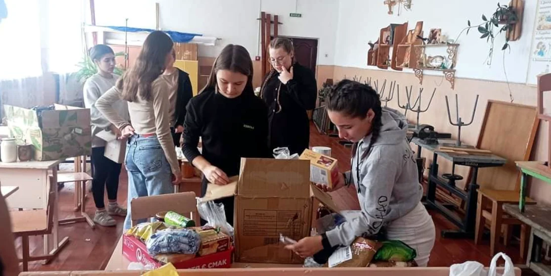 Акцію «Допоможи солдату» провели у Любахівському ліцеї