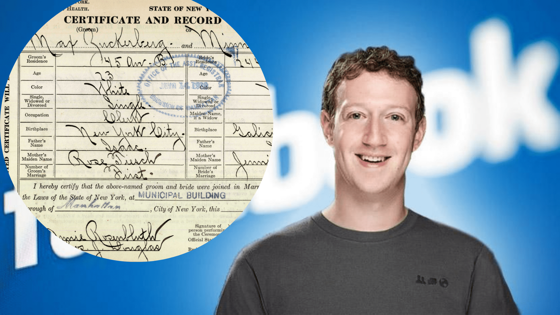 Знайдено українське єврейське коріння засновника Facebook