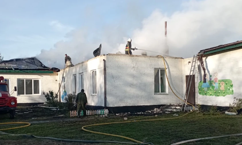 У дитячому садку у Вараському районі сталася пожежа