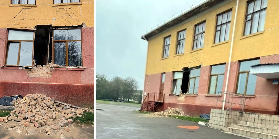 Після обвалу стіни в Гощанському ліцеї, учні навчаються очно в іншому закладі