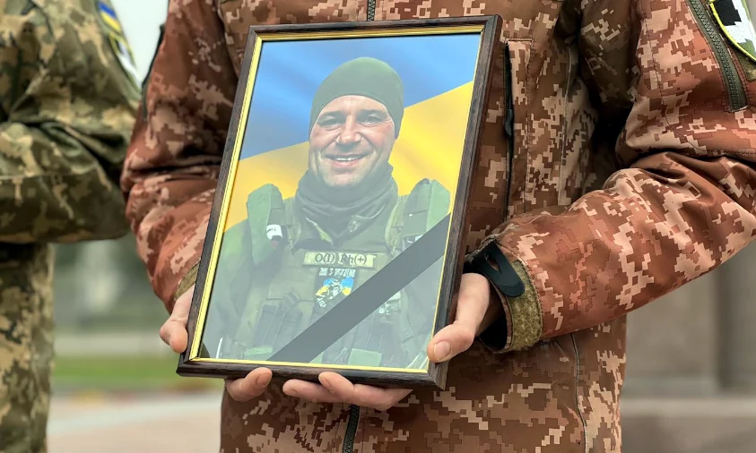 У Рівному провели в останню дорогу полеглого Захисника