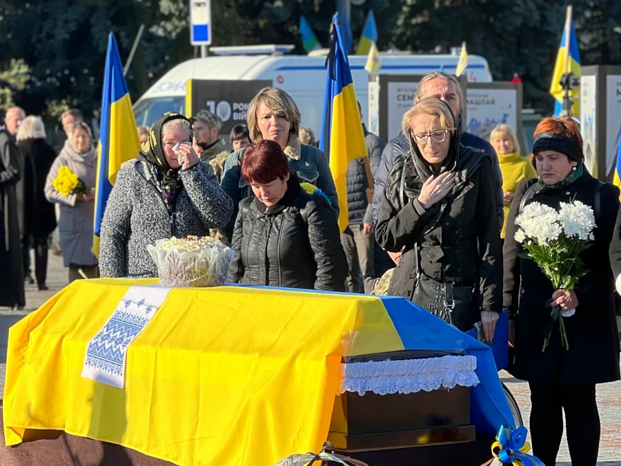 У Рівному провели у Вічність полеглого Захисника - фото 1