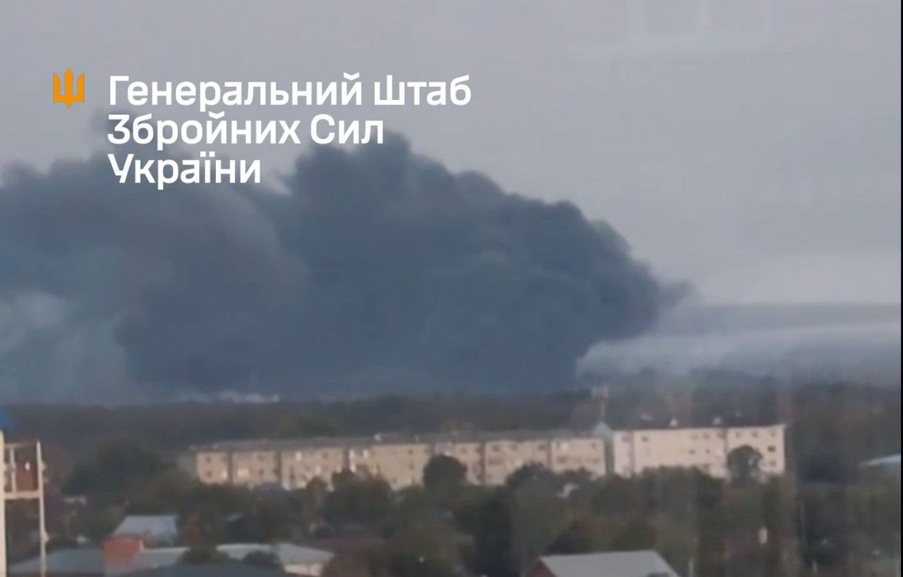 Успішна атака на російський військовий аеродром в Адигеї