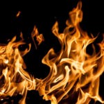 Пожежу в житловому будинку у селі Малин гасили півтори години Вогонь.