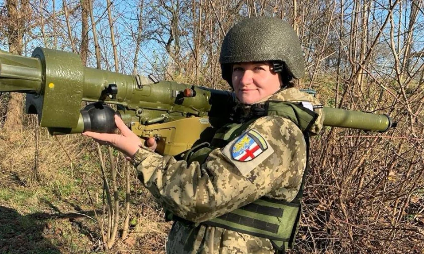 Військова, з першого свого пострілу, збила ворожу ракету (ВІДЕО)