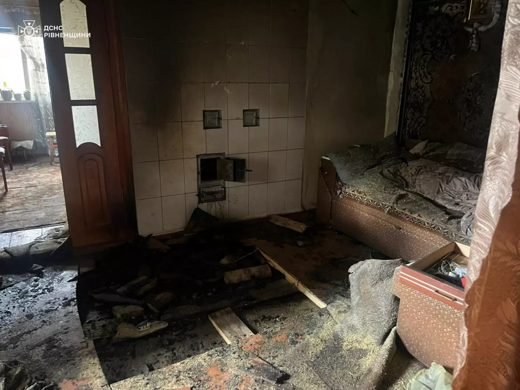 У пожежі на Рівненщині загинули дві людини