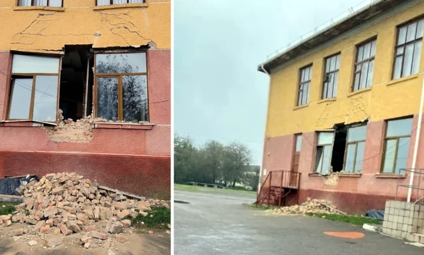 У Гощанському академічному ліцеї ремонт затягується. Виявили нові “моменти”