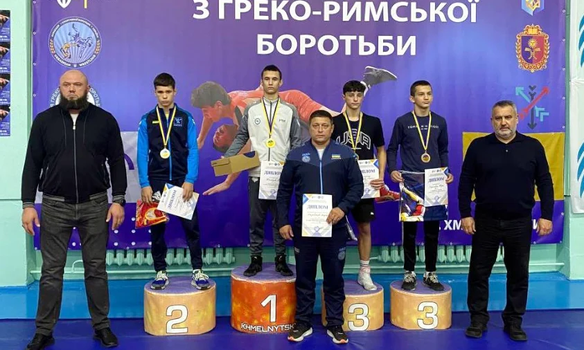 Чемпіоном України з греко-римської боротьби став учень з Рівненщини
