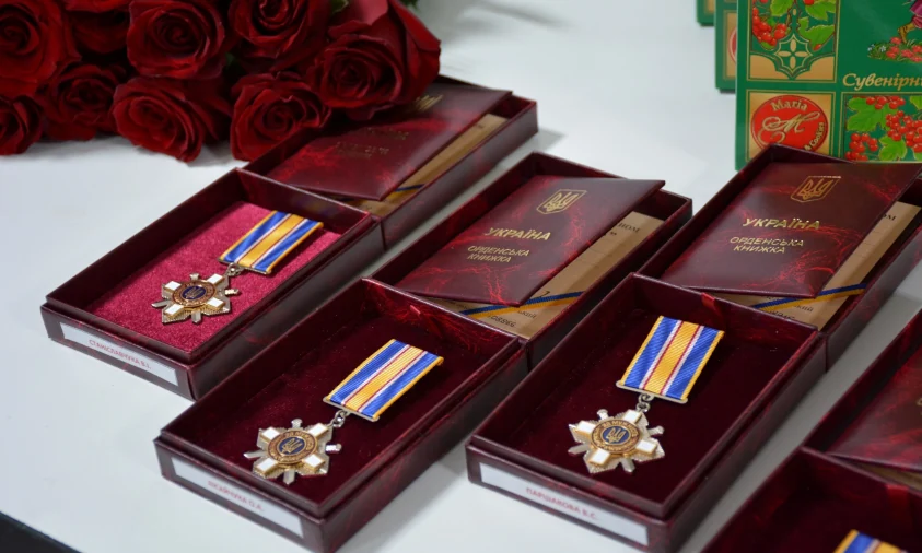 Державні нагороди отримали рідні полеглих Героїв з Рівненщини