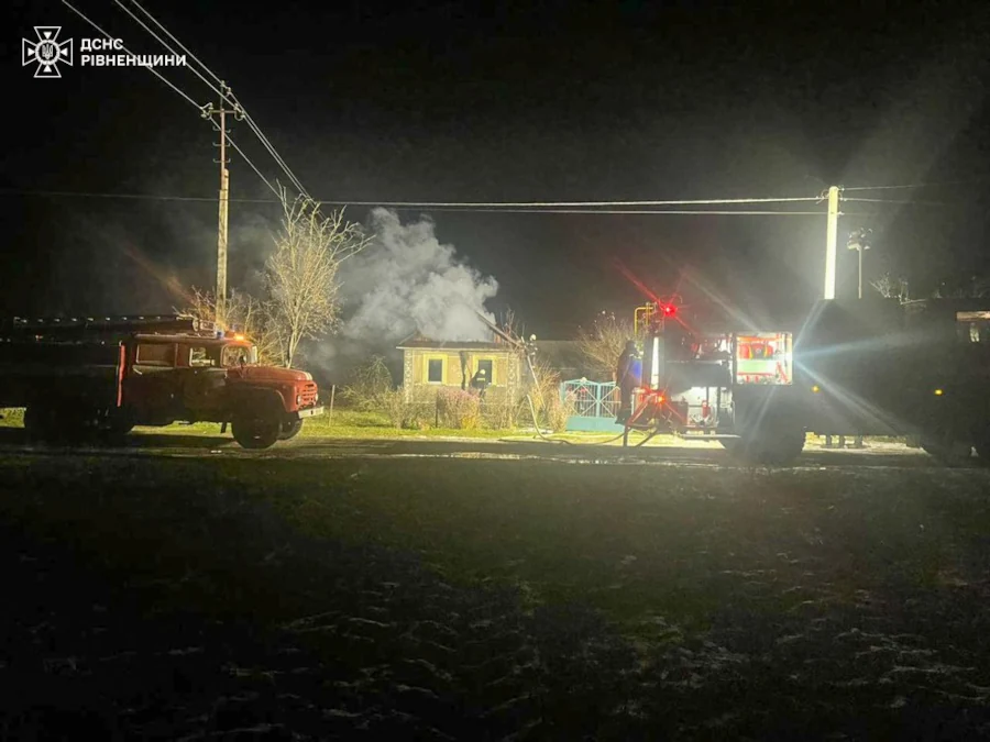 Життя двох людей забрав вогонь у Рівненському районі - фото 1
