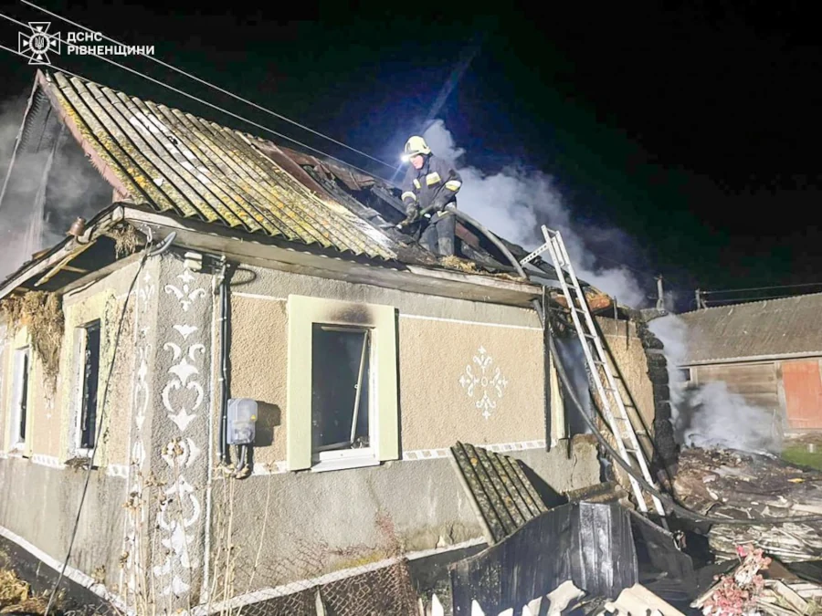 Життя двох людей забрав вогонь у Рівненському районі - фото 2