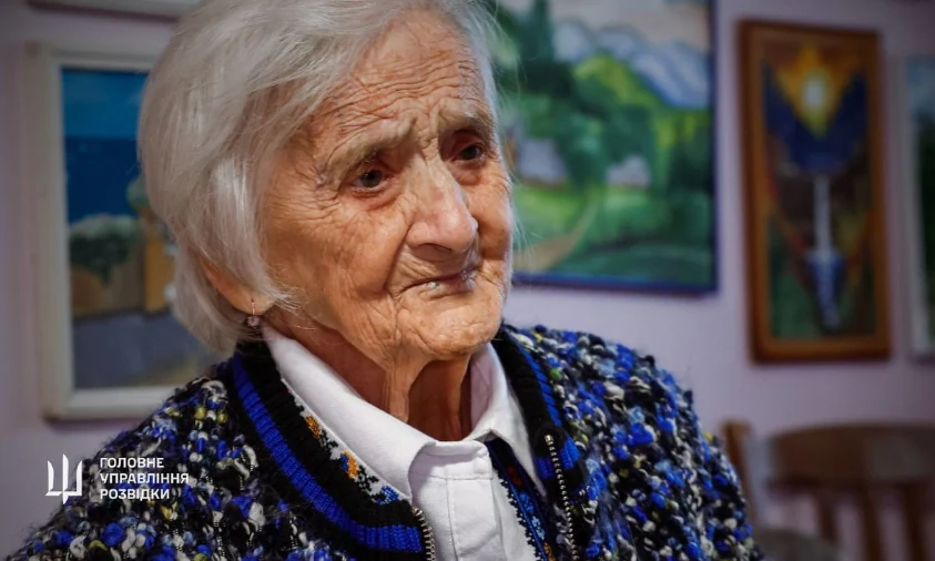 100-річну зв’язкову УПА “Орисю” нагородила українська розвідка