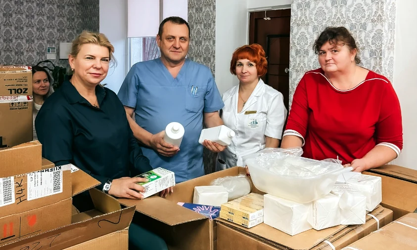 Лікарня на Рівненщині отримала допомогу від МАГАТЕ