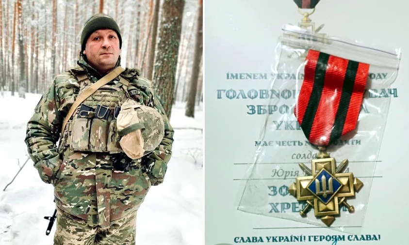 “Золотим хрестом” нагороджено військового з Рівненщини