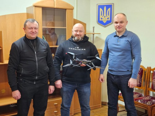 Аудитори Рівненщини власноруч зібрали дрон