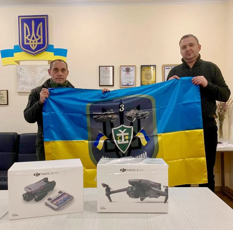Дрони для батальйону ЗСУ передала громада з Рівненщини - фото 1