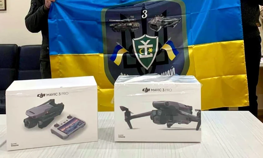 Дрони для батальйону ЗСУ передала громада з Рівненщини
