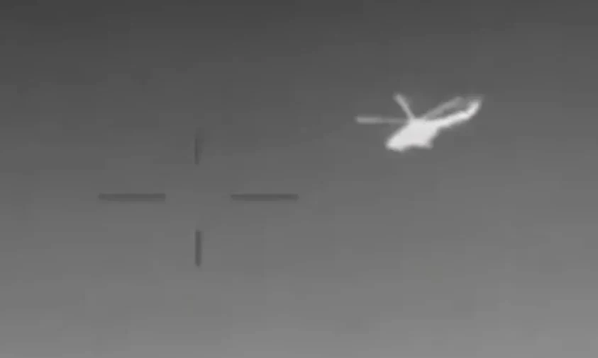 ГУР знищили російський гелікоптер за допомогою морського дрона (ВІДЕО)