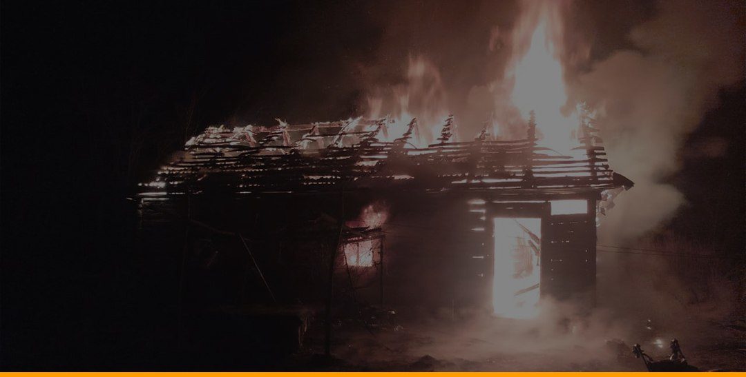 Пожежа знищила будинок на Сарненщині