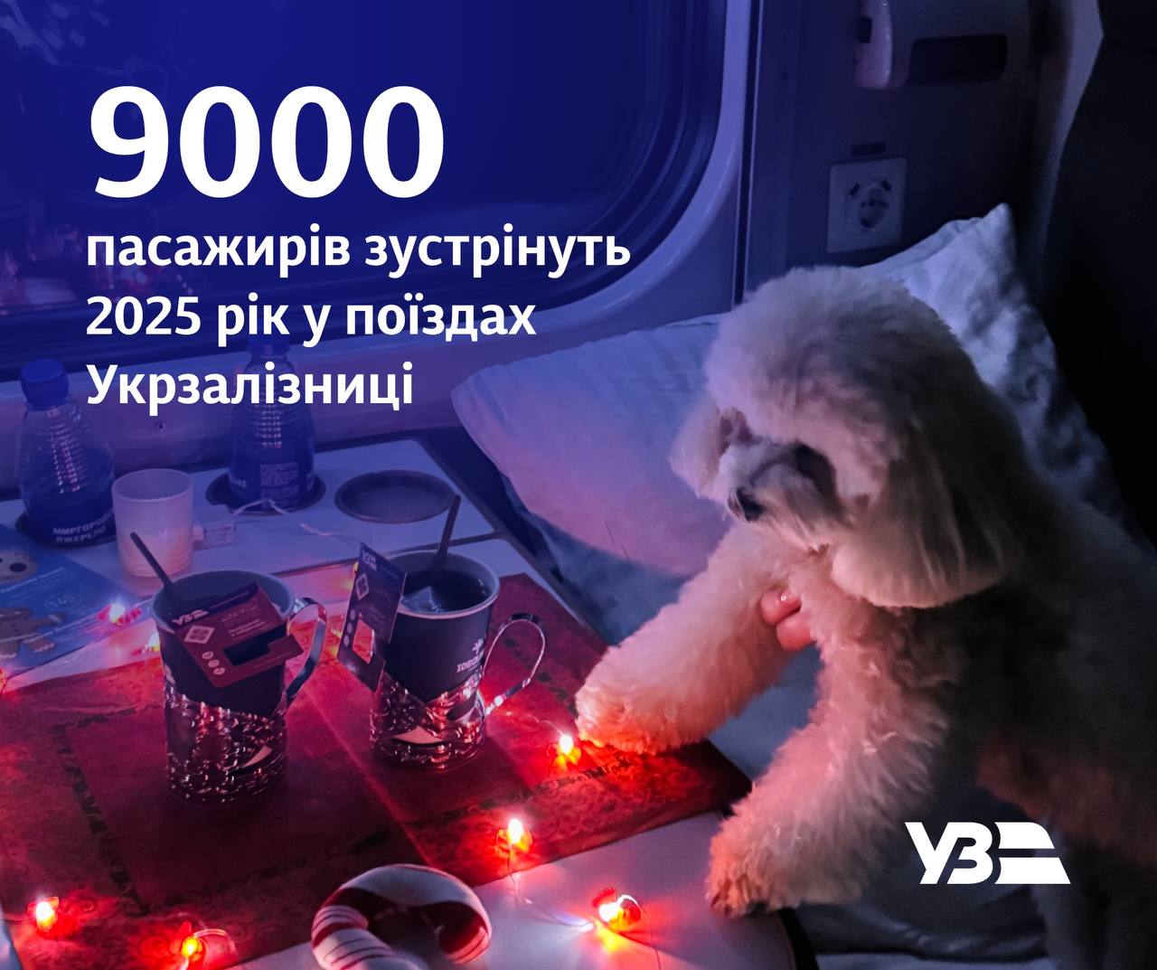 Новий рік у потязі