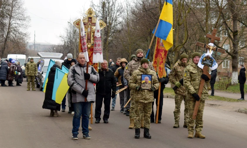 У Здолбунівській громаді на Рівненщині попрощались із захисником