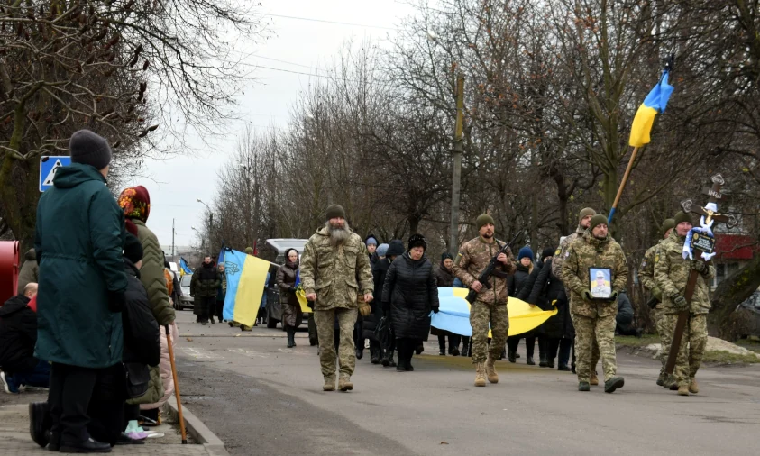У Здолбунівській громаді попрощалися із захисником