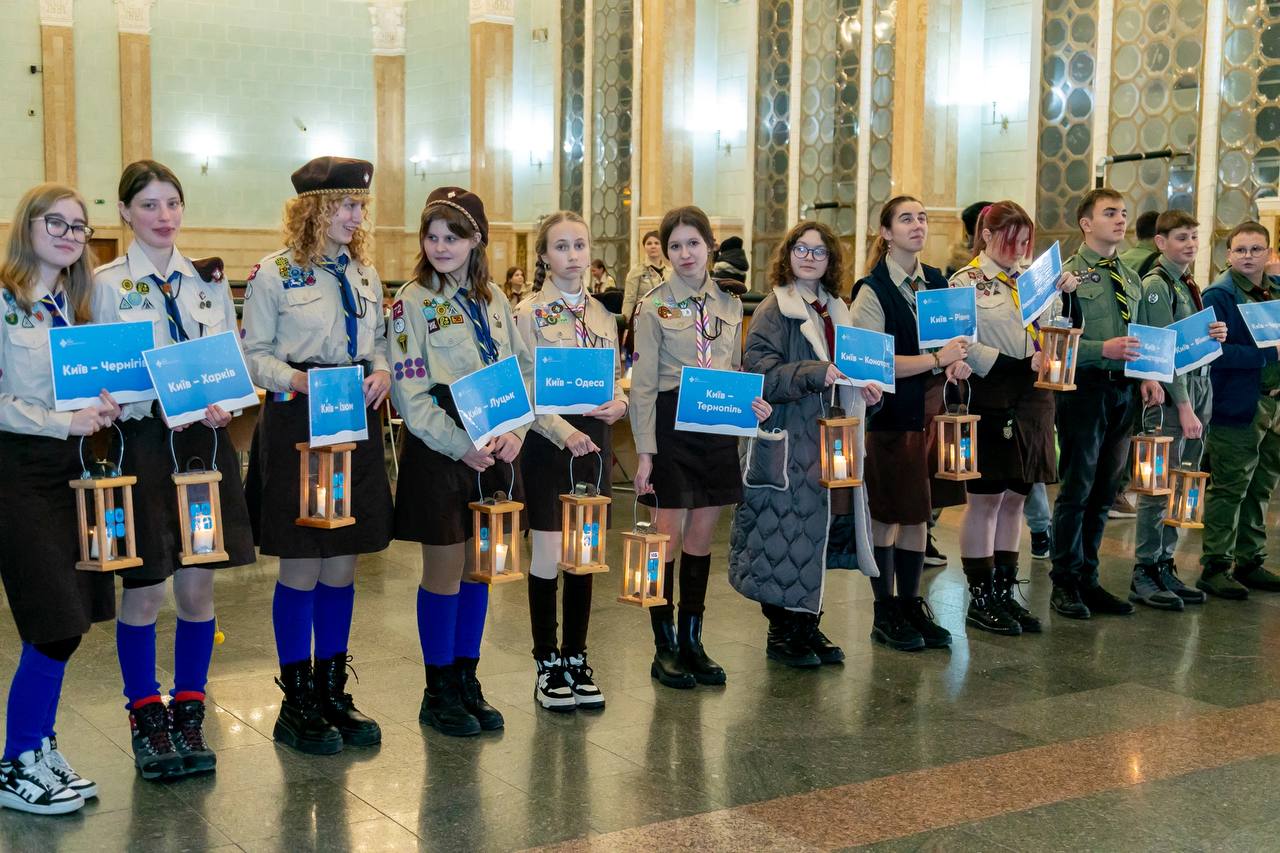 Вифлеємський вогонь відправився до Рівного