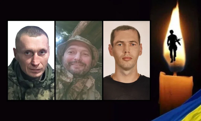 20 січня у Рівному проведуть у засвіти трьох полеглих захисників
