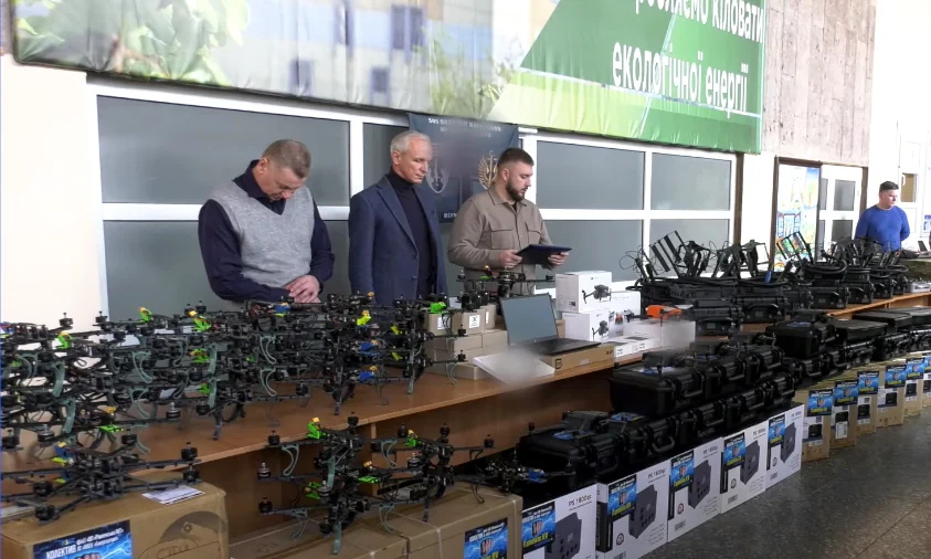 Мільйони гривень для ЗСУ від рівненських атомників