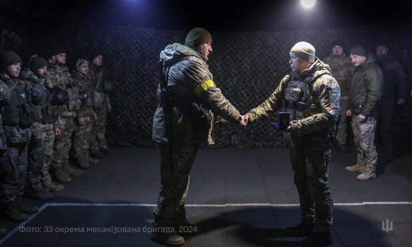 Військового з Рівненщини нагороджено «Срібним хрестом»