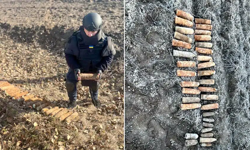 На Рівненщині в полі аграрій натрапив на смертельну знахідку: 34 боєприпаси На Рівненщині в полі аграрій натрапив на смертельну знахідку: 34 боєприпаси