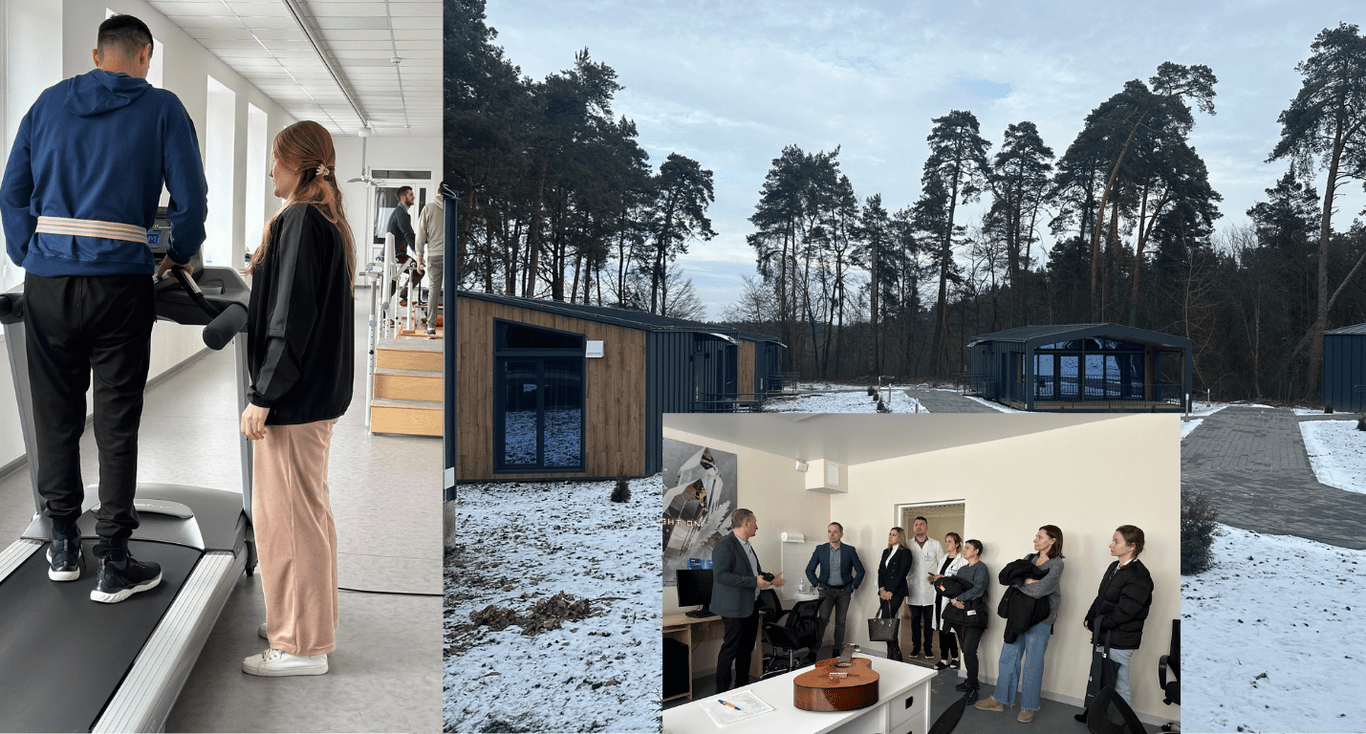 Рівненський госпіталь відвідала команда проєкту Rehab4U