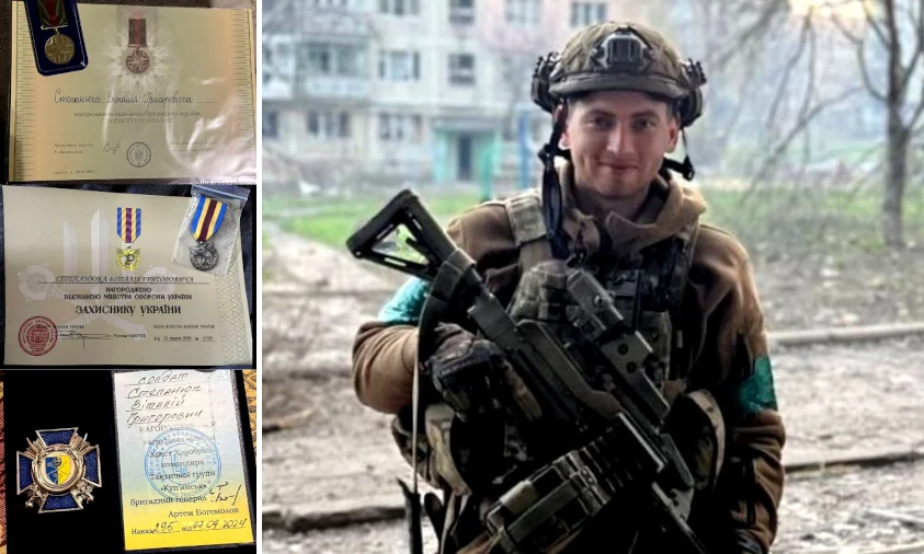 Захисник з Рівненщини відзначений низкою нагород