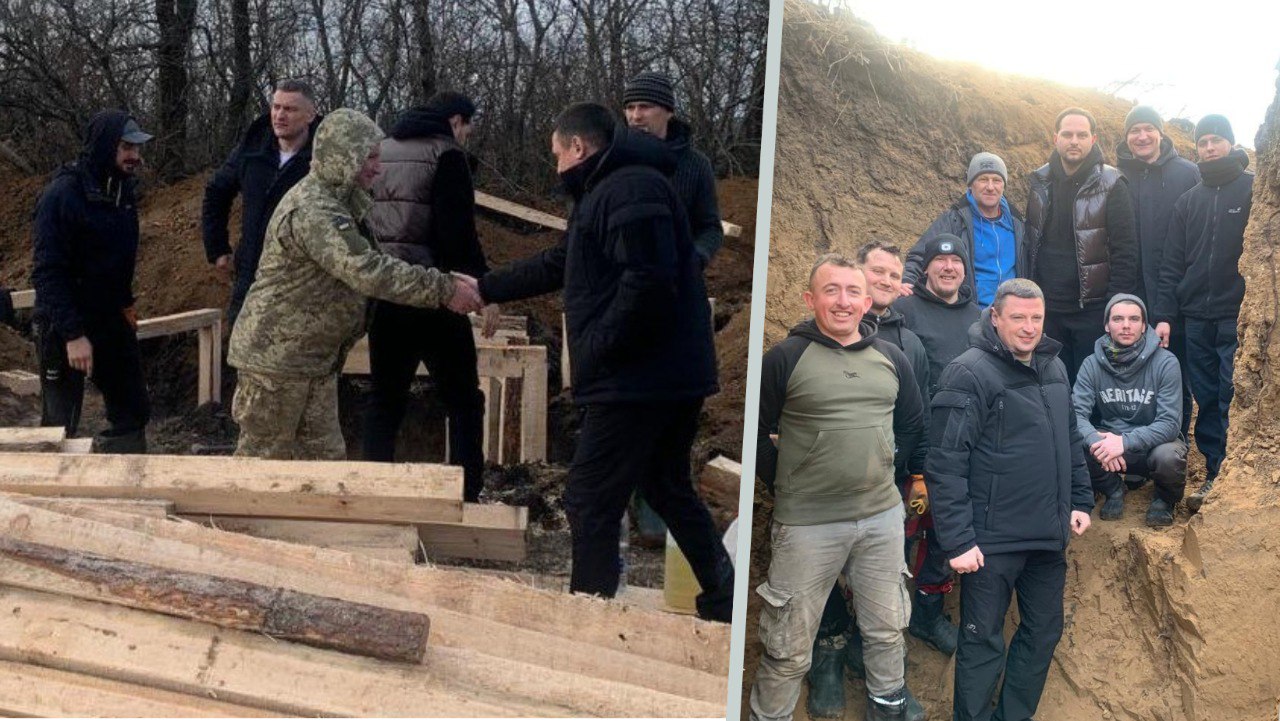 Оборонні рубежі облаштовують жителі Рівненщини